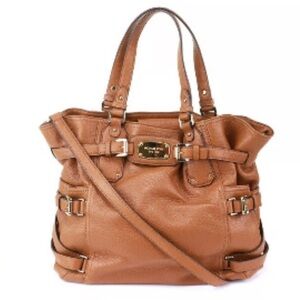 Michael Kors Gansevoort Leather Large Tote in Colour Luggage